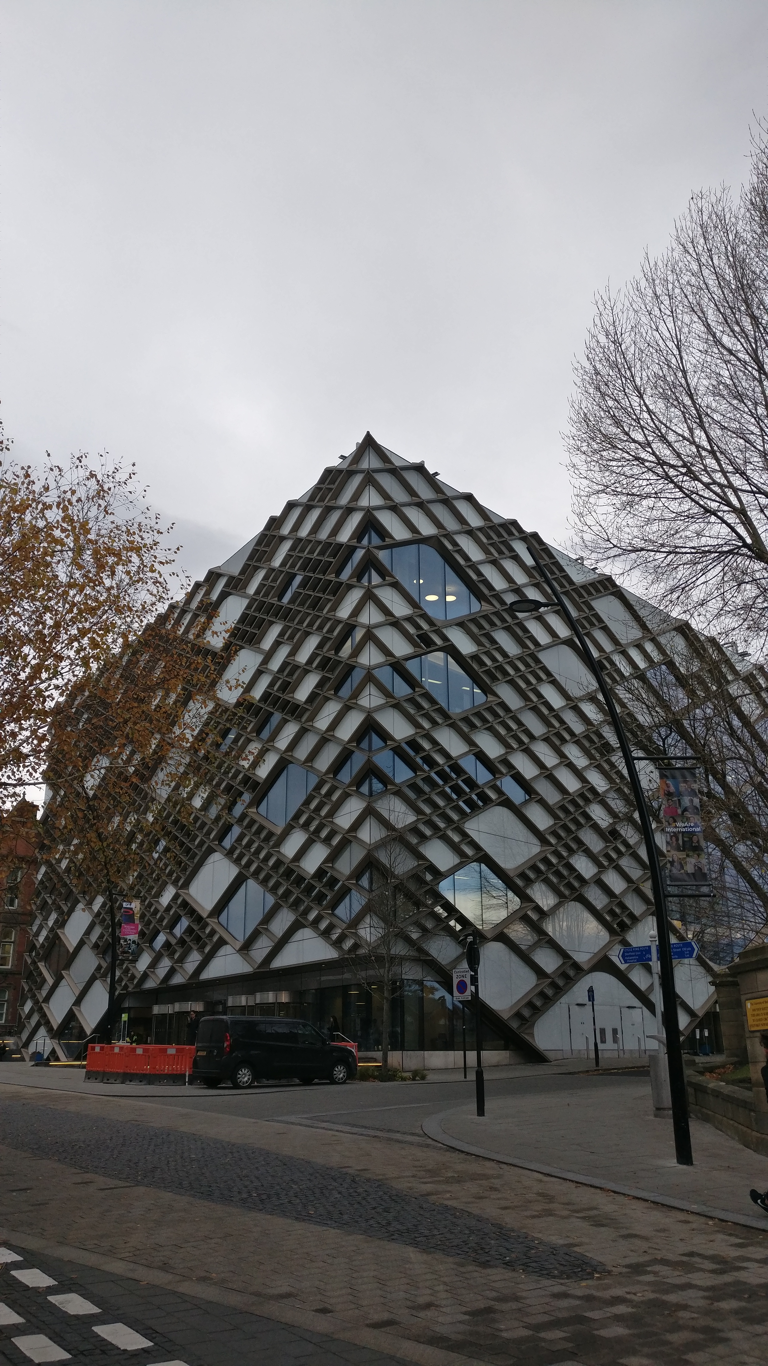 The Diamond from a corner view